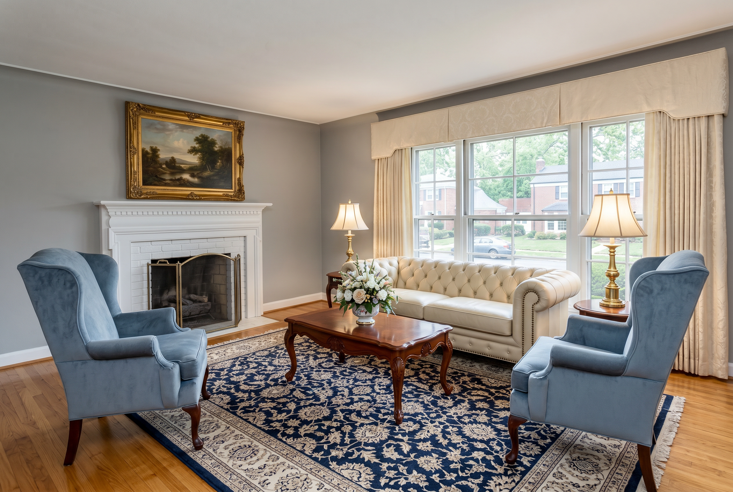 Traditional staging preview